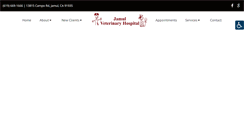 Desktop Screenshot of jamulvet.com